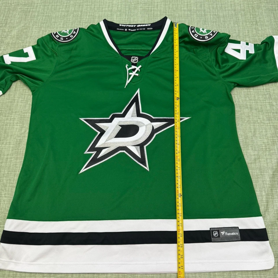 Хоккейная футболка Dallas Stars Fanatics НХЛ зеленая Radulov спортивная женская размер 3XL - Изображение 4 из 4