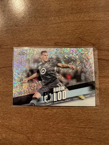 Robin Lod 2022 Topps MLS Chrome #36 Speckle Refractor Minnesota United