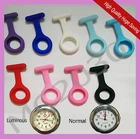New Silicone Nurse Brooch Tunic Fob Luminous Watch Nursing Pendant Pocket Watch