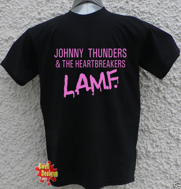 JOHNNY THUNDERS LAMF punk retro 70s rock T shirt All Sizes