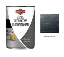 Liberon Colour Care Decorative Floor Varnish - 1L - Melting Metallic