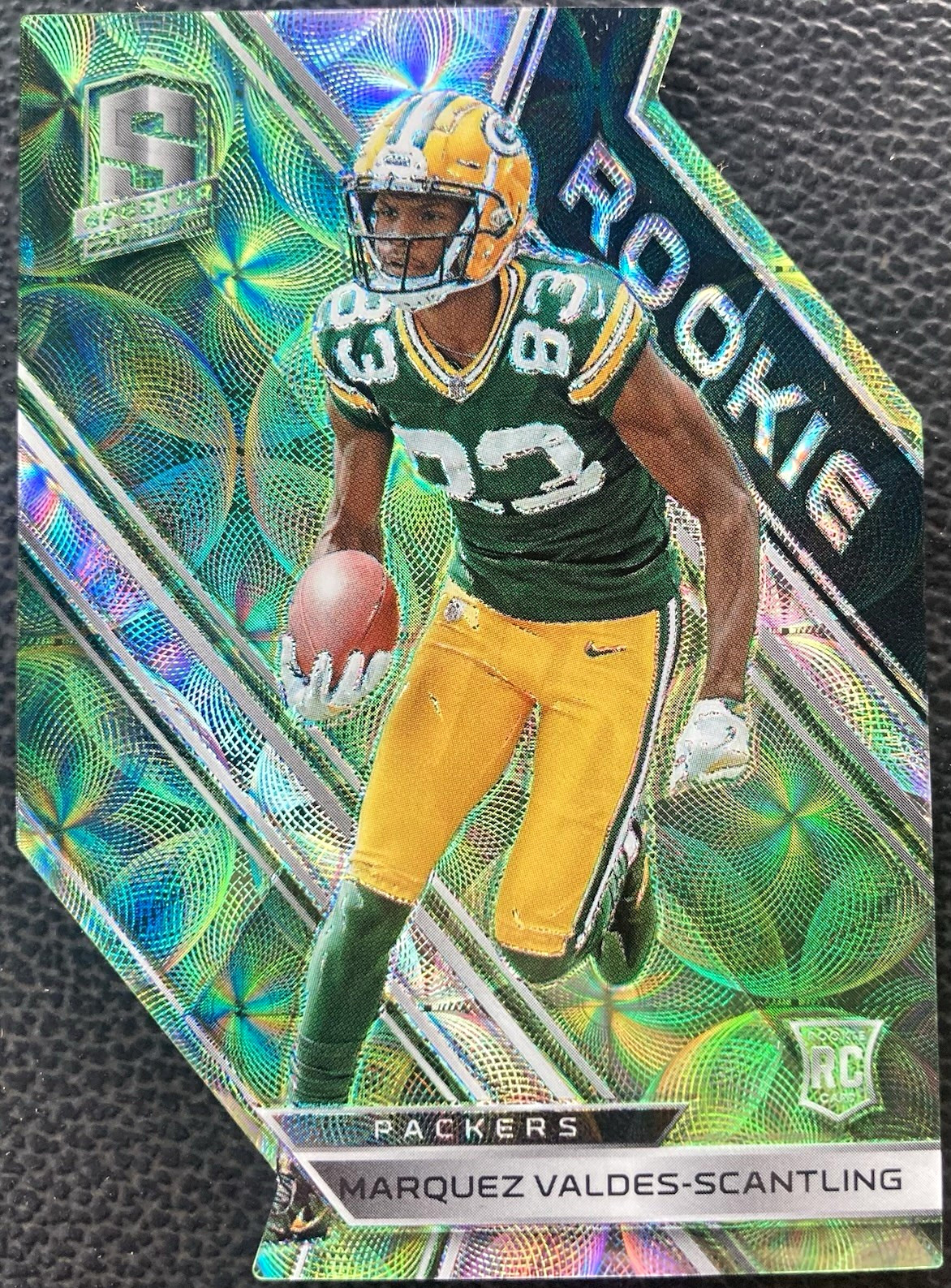 Marquez Valdes-Scantling Panini Spectra #145 Neon Green