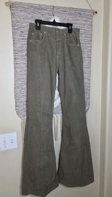 Closed- Designer Brown Courdory Flare Jeans, Made In Italy,  Size 27