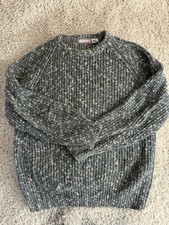 Vintage Grandpa sweater adult medium cosby retro throwback hippie mens     