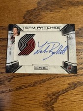 Luke Babbitt 2010-11 Rookies & Stars Team Patches Autograph /454 Portland