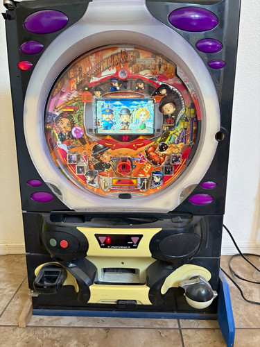Vintage Charlie Chaplin Pachinko Machine - Working Japanese Arcade Game Okumura