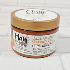 Maui Moisture Curl Quench  Coconut Oil Hydrating Curl Smoothie 12 Oz hair cream