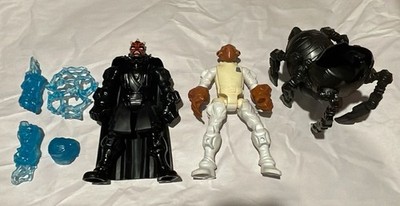 Hero Mashers STAR WARS: Darth Maul Plo Koon Vader Trans-Blue Cyborg Maul Spider