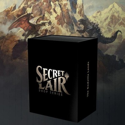 マジック：ザ・ギャザリング SECRET LAIR The Godzilla Lands MTG: Secret Lair Drop Godzilla Lands – Common Ground Games