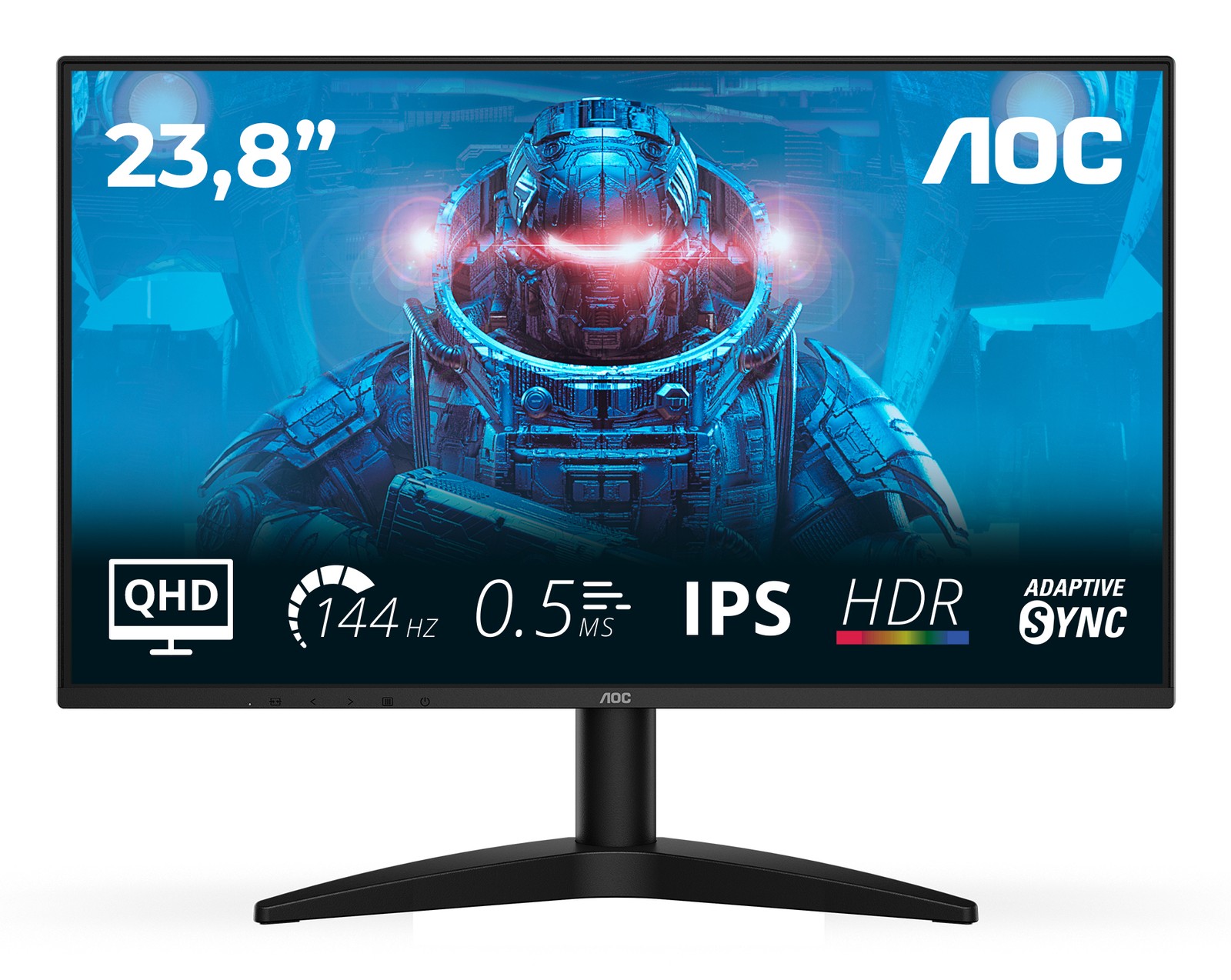 AOC B3 Q24B36X computer monitor 60.5 cm (23.8"") 2560 x 1440 pixels Quad HD LED