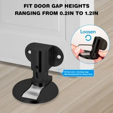 Stainless Steel Magnetic Door Stop,1 Pack Heavy Duty Door Stopper, Mount Magnets