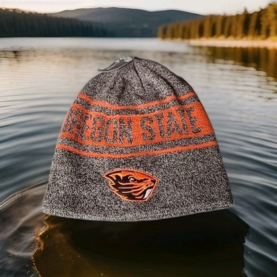 Oregon State University Beavers Heathered Gray Beanie OSU Beavs