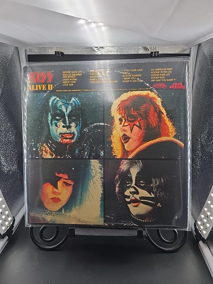 Kiss Alive II NBLP 7076-2 Casablanca  2LP Original 1977 Keel Press VG+/G+ - Image 4 of 4