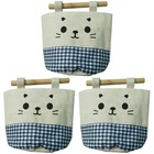 3 Pieces Aufbewahrungsboxen Für Spielzeug Spielzeug-Organisationstaschen