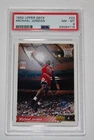 1992 Upper Deck Basketball Card #23 MICHAEL JORDAN Bulls Graded PSA 8 NM-MT