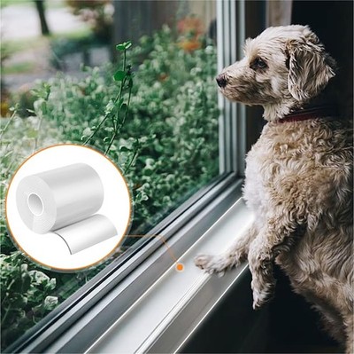 Window Sill Protector 4 Inch x 16.5 Ft Cuttable Guard from Dog Cat Scratching
