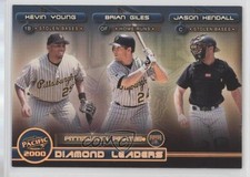 2000 Pacific Diamond Leaders Kevin Young Brian Giles Jason Kendall #27 00ah