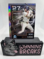 2025 Bowman Bryce Eldridge Scouts' Top 100 Chrome #BTP-27 Giants