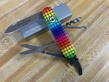 Victorinox Swiss Army Rainbow 3D Compact - Sharp Knife Club Limited Edition