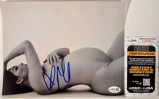 WWE Nikki Bella Signed Pregnancy B&W 8x10 Photo Authentic Autograph JSA COA