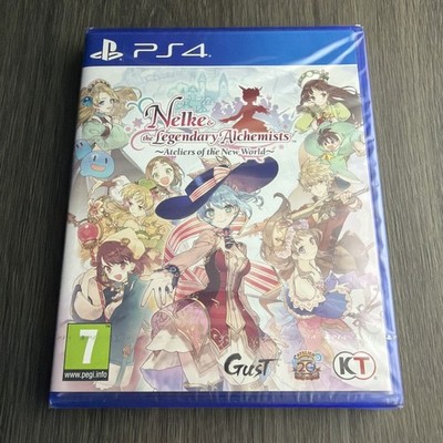 Nelke & the Legendary Alchemists Ateliers of New World PS4 Brandneu Sealed 