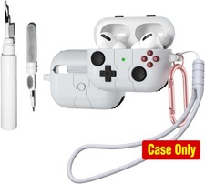 Cute Case Compatible with AirPods Pro 3 with Keychain - 4 in 1 Design