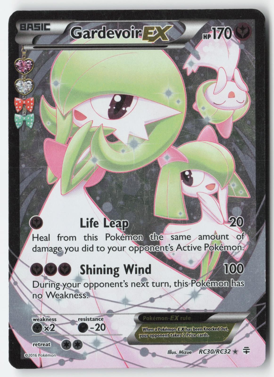 Gardevoir EX Full Art RC30/RC32 Pokemon Generations LP