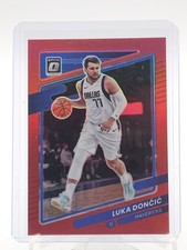 LUKA DONCIC 2021-22 DONRUSS OPTIC RED PRIZM #101 MAVERICKS /99 Q0537