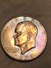 1978 D Eisenhower Dollar Rainbow Toned Denver Eisenhower