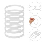 6 Pcs Replacement Gasket for Jars Airtight Silicone Sealing Gaskets Rings
