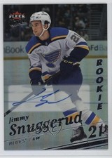 2025 Upper Deck Fleer Ultra Rookies Rainbow Foil Jimmy Snuggerud #177 Auto 1sg7