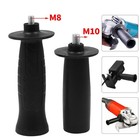 Power Tools Angle Grinder Handle Plasic Convenient To Install 1Pc 8mm/10mm Black