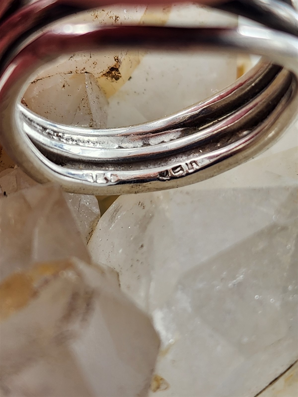 Mexico Vintage Solid Sterling Silver Electroform … - image 3