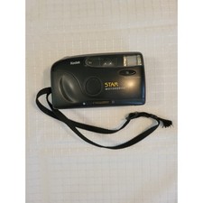 Kodak Star Motordrive 35mm Film Camera Black Point and Shoot Vintage Untested