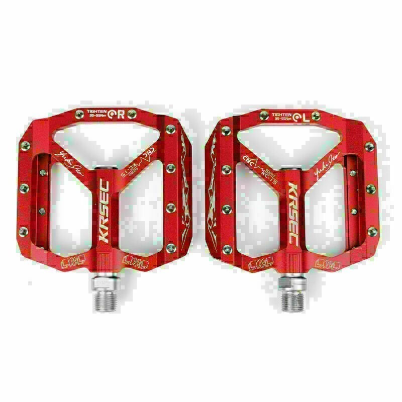Aluminum Bearings Pedals flat Mountain Bike Road Bike Bicycle Pedals 9/16inch