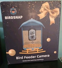 BIRDSNAP Smart Bird Feeder Camera Wireless NEW Night Vision Motion Detect App