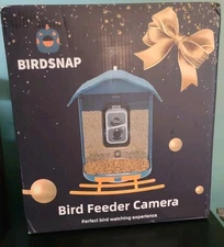 BIRDSNAP Smart Bird Feeder  Camera Wireless NEW Night Vision Motion Detect App