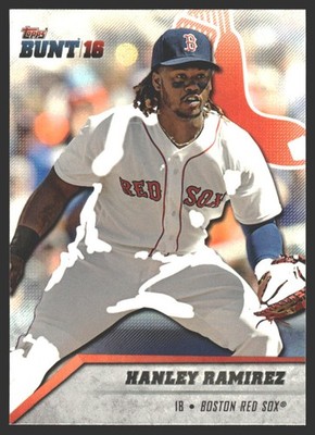 Hanley Ramirez #21 2016 Topps Bunt Boston Red Sox