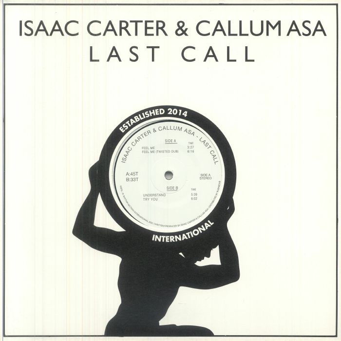 CARTER, Isaac/CALLUM ASA - Last Call - Vinyl (12"")
