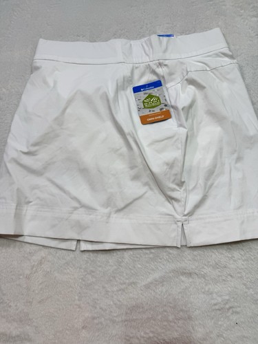 NWT Columbia Women's Anytime Casual Skort, Color White, Size L NWT 16 Inch - Picture 2 of 12