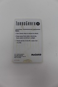 TurboGrafx-16 HuCard Power Golf HuCard Only Tested Working