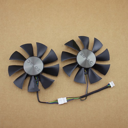 Grafikkarten-Lüfter GFY09010E12SPA / GA91S2H Für ZOTAC GTX1070 MINI /GTX1060 - Afbeelding 4 van 13
