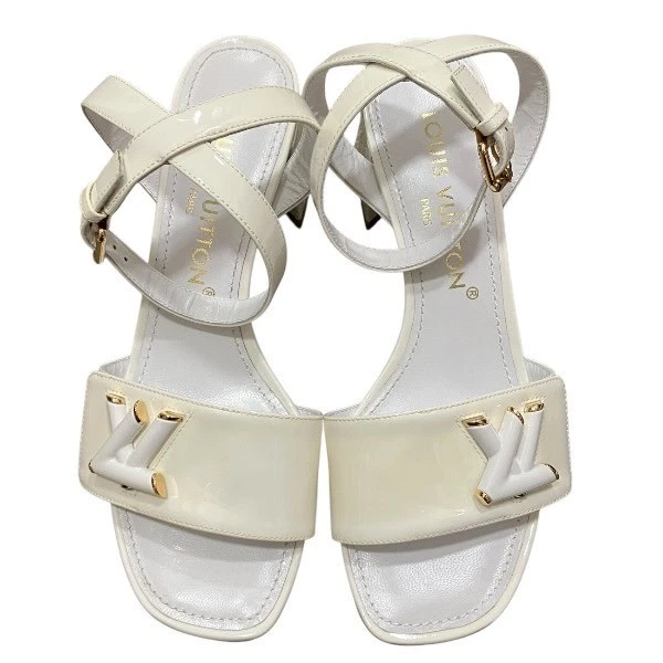Louis Vuitton White Sandals for Women for sale - eBay