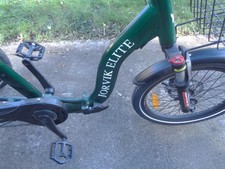 Jorvik  24" Folding Tricycle In Perfect Condition In  Green With Basket