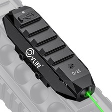 Laser Sight for Rifle Low Profile Rechargeable Picatinny Rifle Laser Sight wit