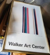 Morris Louis Walker Theater Lithograph Museum Poster Stripes Period