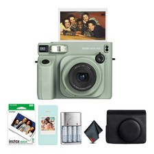 Fujifilm INSTAX Wide 400 Instant Camera - Sage Green, instax Wide Instant Film