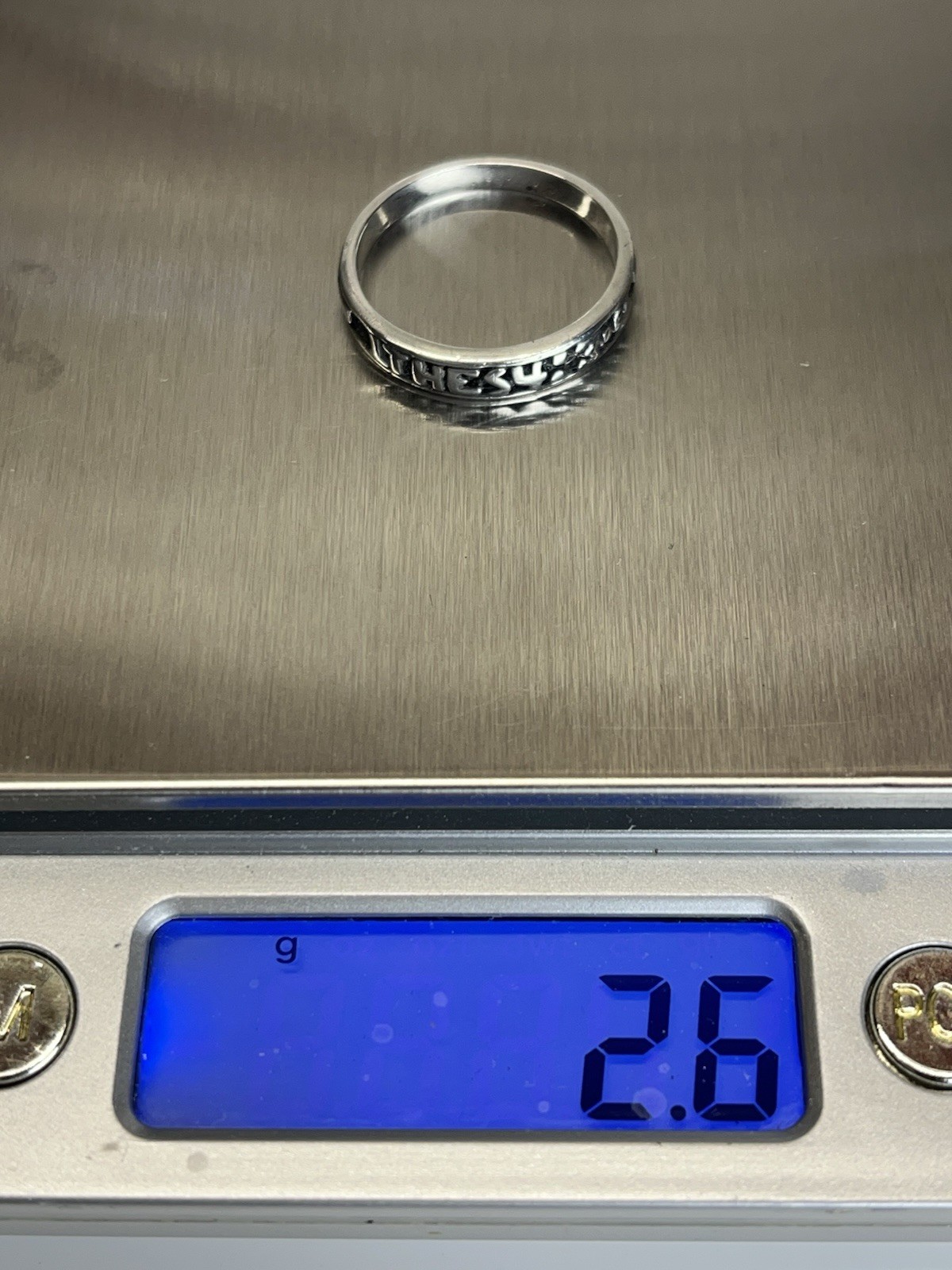 925 Sterling Silver Scripture Ring 1 Thessalonian… - image 3