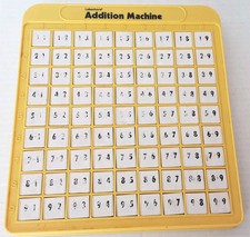 Lakeshore Addition Machine Math Practice Homeschool Early Learning Pop Up Button