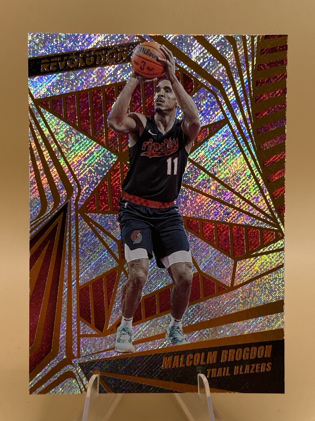 2023-24 Panini Revolution Malcolm Brogdon #54 Portland Trail Blazers Card NBA